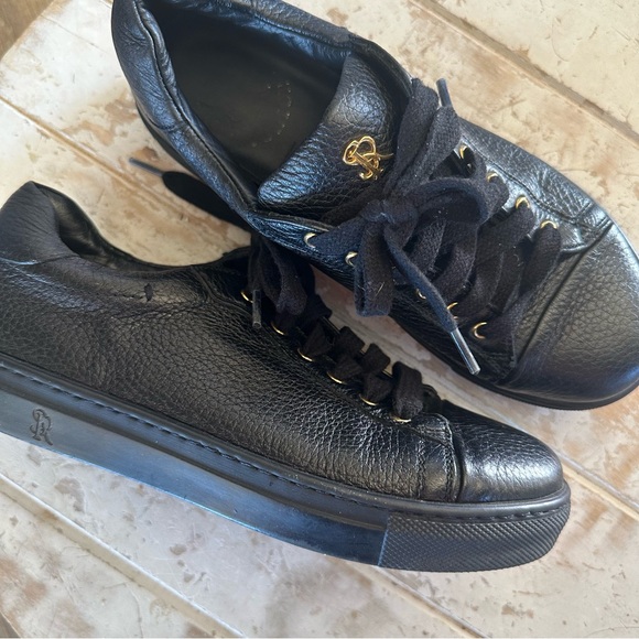 Stefano Ricci sneakers, suede and crocodile